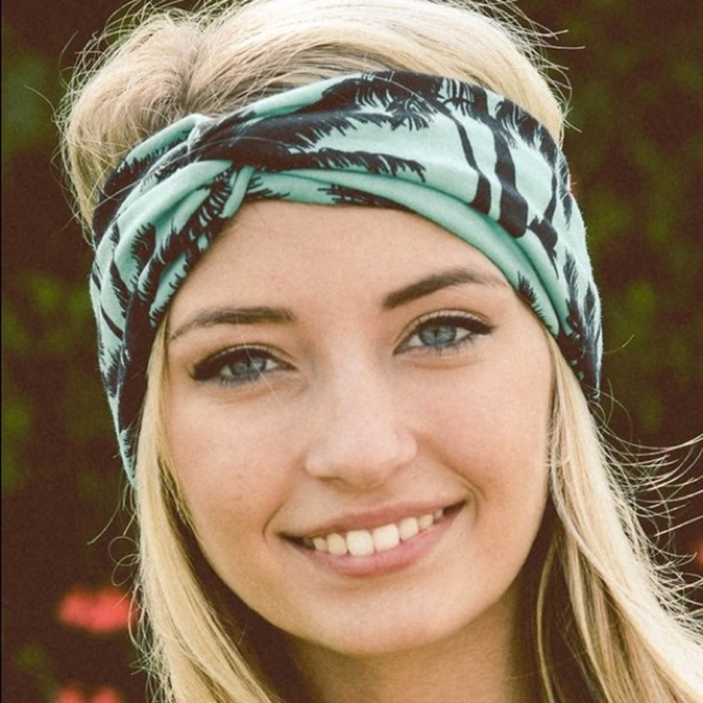 Palm Tree Twist Headband